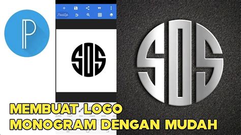 Cara Membuat Logo Monogram Huruf Di Pixellab Alfin Project