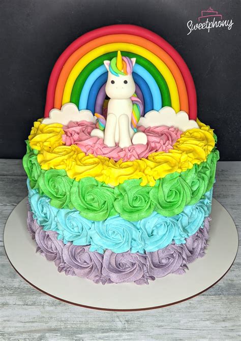 Descubrir 84 Imagen Pastel Unicornio Arcoiris Abzlocal Mx