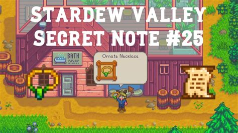 stardew valley secret note 25 – stardew valley secret notes guide – Writflx