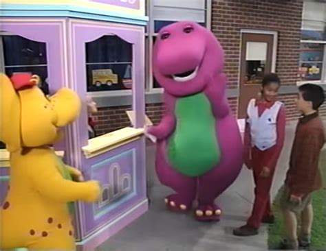 Barney got Tickets by Kidsongs07 on DeviantArt