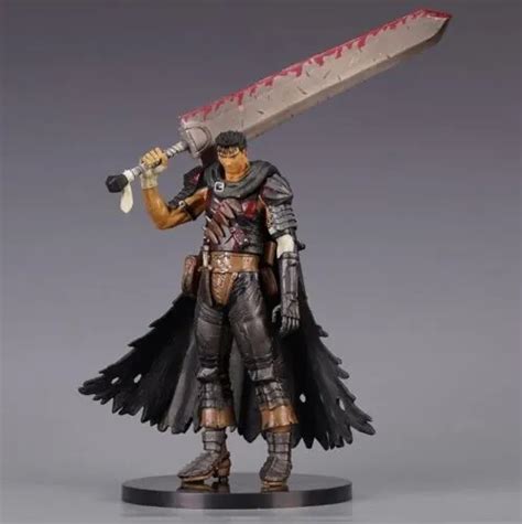 HOT! ANIME BERSERK Guts PVC Figure Statue Doll Toy New No Box 21cm EUR 9,81 - PicClick FR