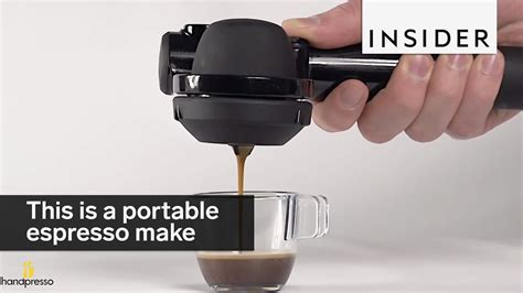 This Handheld Machine Is A Portable Espresso Make YouTube