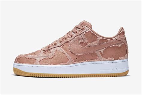 Clot Nike Air Force 1 Low Game Royal Cj5290 400 Rose Gold Release Date