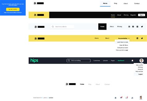 Navigation Styles Figma