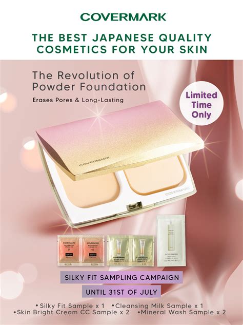 Covermark Free Silky Fit Samples Till 31 July I Love Freebies