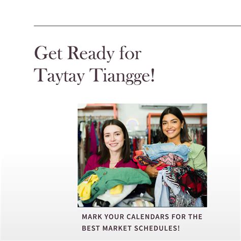 Updated Taytay Tiangge Schedule As Of Dec 2024 Shop Smart Now I