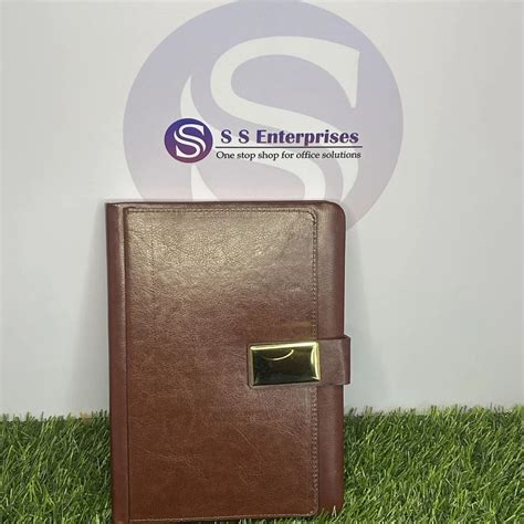 Perfect Bound Brown PU Leather Executive Diary A4 At Rs 230 Piece In