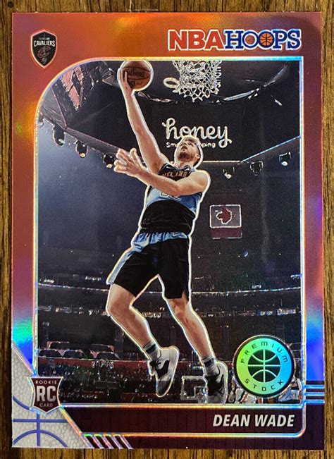 2019 20 Panini NBA Hoops Premium Stock Red Flash Prizm 256 Dean Wade