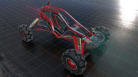 3d Sci Fi Buggy Model Turbosquid 1933923