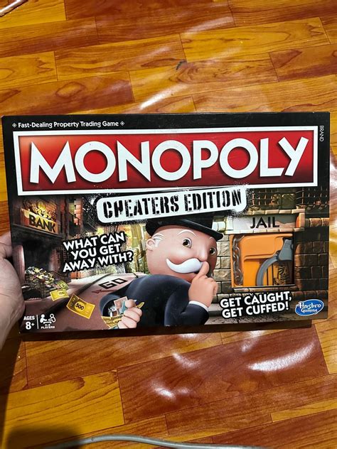 Monopoly Cheaters Edition Hobbies Toys Toys Games On Carousell