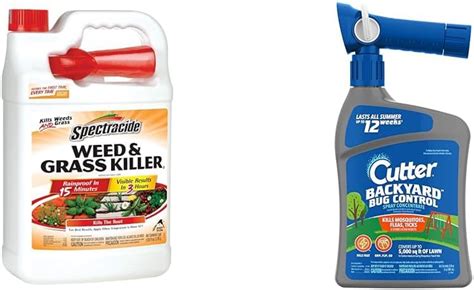 Spectracide Weed And Grass Killer 1 Gallon Cutter Backyard Bug Control Spray 32 Fl