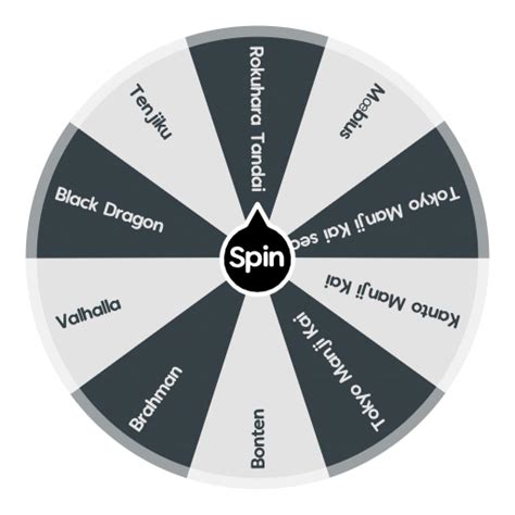 Tokyo Revengers Gangs | Spin The Wheel App