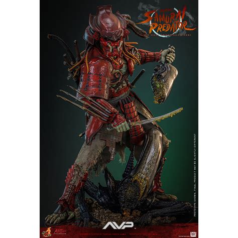 Akaoni Samurai Predator Avp Scale Figure Hot Toys Ac