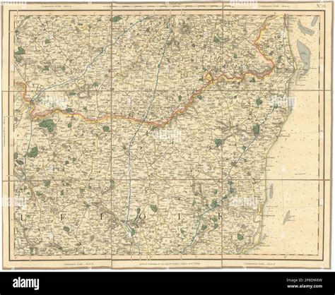 Suffolk Coast Map Cut Out Stock Images And Pictures Alamy
