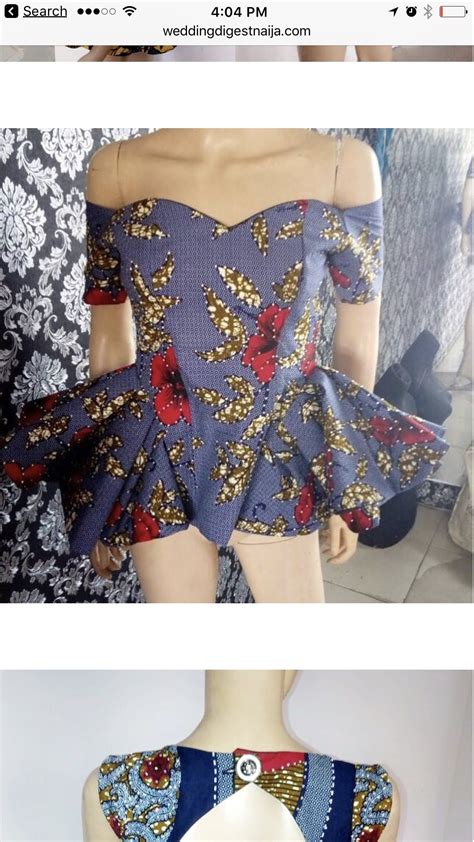 Pin By Blossomfluer On Ankara Top Peplum Ankara Styles Ankara Styles