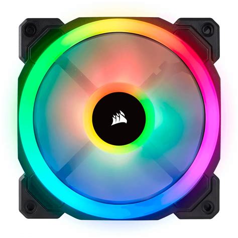 Ventilador Para Gabinete 120mm Con Luz Led RGB Corsair LL120 CO