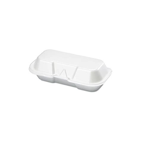 Genpak Hinged Lid Foam Carryout Containers