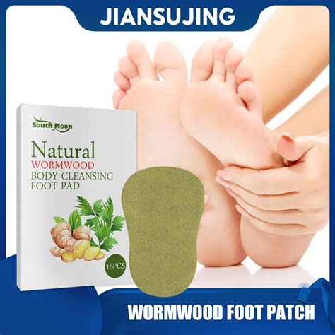 South Moon Wormwood Foot Patch Japanese Detox Natural Ginger Essence