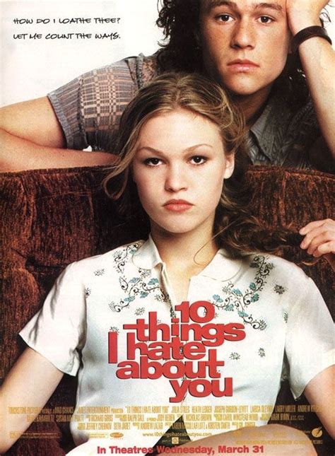 Poster 10 Things I Hate About You 1999 Poster 10 Lucruri Nu Mi Plac