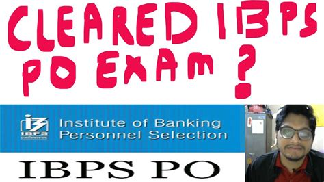 CLEARED RRB PO RRB CLERK IBPS PO SBI PO PRELIMS MY RESULT