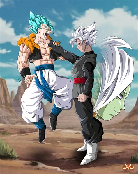 Black Goku VS Gogeta by Maniaxoi on DeviantArt