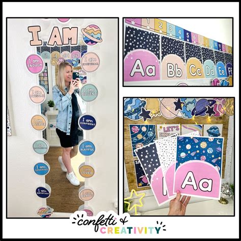 Space Classroom Decor Bundle | Confetti and Creativity