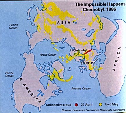 Chernobyl Disaster Map