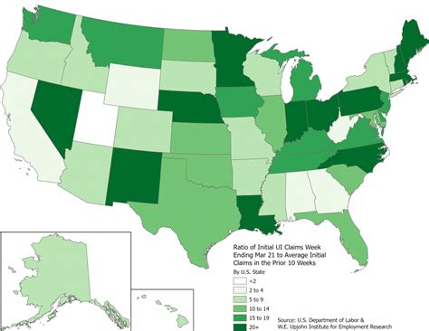 Initial Claims For Unemployment Insurance Surged Last Week Across The Nation Research