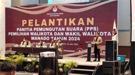 Kpu Manado Minta Pps Jaga Integritas Dan Etika Di Pilkada