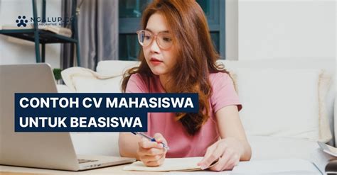 Inilah Contoh Cv Mahasiswa Dan Cara Membuatnya