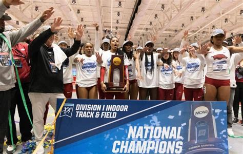 Arkansas Women Claim Ncaa Indoor Track And Field Crown Watch Athletics