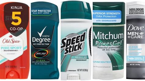 Your Top Five Picks For Best Mens Deodorant