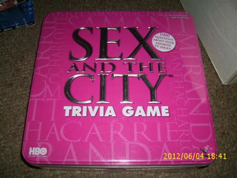 Sex In The City Trivia Game C List Ebay