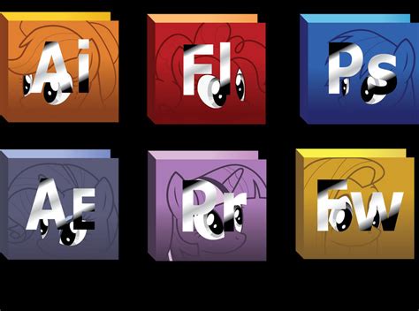 Adobe Pony Icon Pack By A Karet On Deviantart