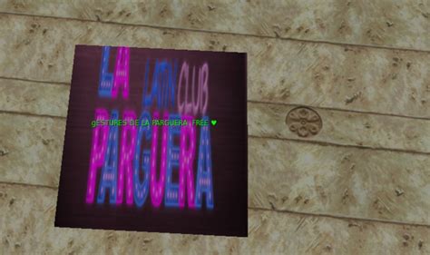 Second Life Marketplace Gestures