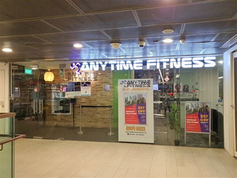 singapore anytime fitness gym editorial photo image  sport