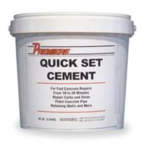 Quick Setting Cement | Civil Engineer Society