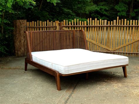 Bett Rattan Kopfteil