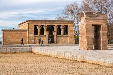 The Temple Of Debod Is An Ancient Egyptian Temple That Was Dismantled