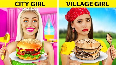 City Rich Girl Vs Village Poor Girl Funny Expensive Vs Cheap