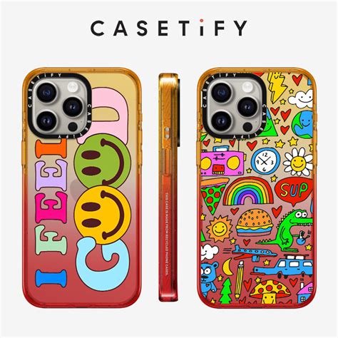 Drop Proof New Gradient Casetify Phone Case For Iphone 15 Plus 15pro