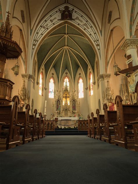 St Mary S Catholic Church Fredericksburg Tx This Is A H Flickr