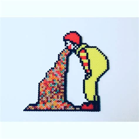 Pin Af Ernesto Maciel På Hama Beads Perlemønstre Kreativ Vægkunst