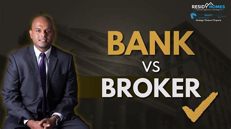 Should I Use My Bank Or A Mortgage Broker Mortgage Broker Vs Bank Youtube