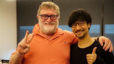 Hideo Kojima Goes To Valve And Meets With Gabe Newell