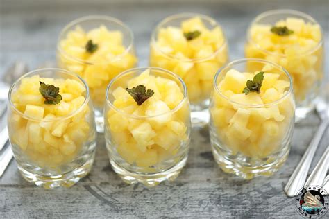 Tartare D Ananas Au Gingembre Aprendresansfaim Ananas