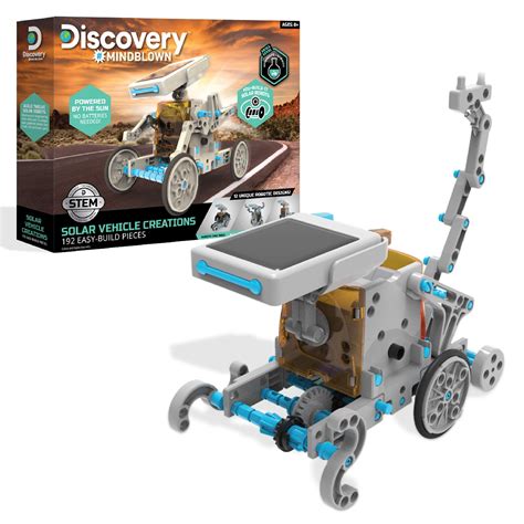 Discovery Mindblown STEM 12 In 1 Solar Robot Creation 197 Piece Kit