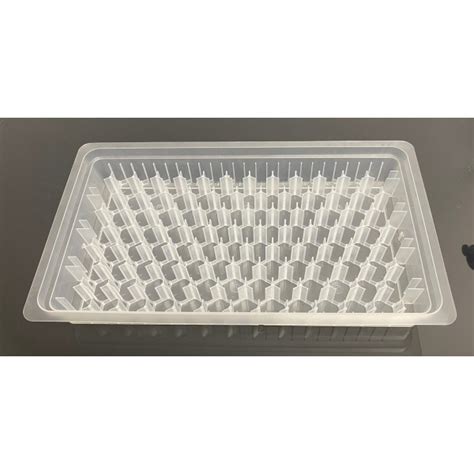 Iso 10r 10ml Clear Open Sterile Vial Nested Tray Of 96