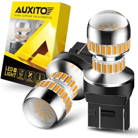 Auxito Amber Led Front Turn Signal Light Bulbs No Hyper Flash