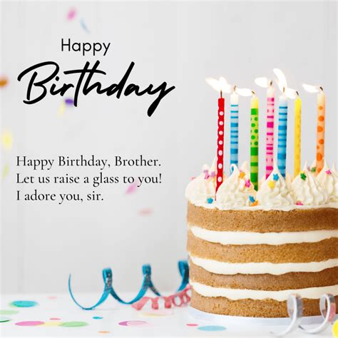 95 Birthday Wishes In English For Brother Messages Quotes Card